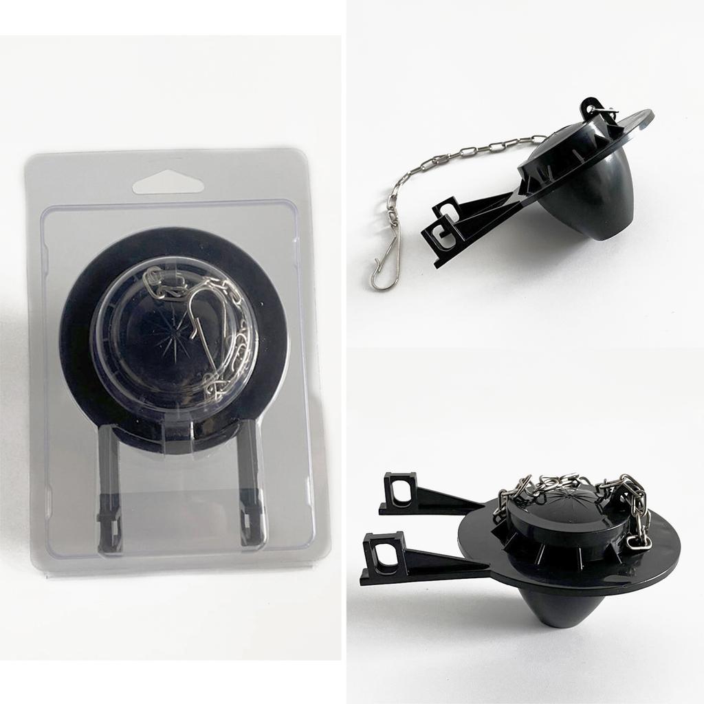 Universal Water-Saving for Valve Toilet Flapper 2" Replacement Kit Rubber Toilet for Tank Flapper with Chain for Toilet