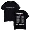 Футболка Ivan Cornejo Danado US Tour 2023 Merch, футболка с круглым вырезом и короткими рукавами, женская футболка унисекс, одежда в стиле хип-хоп, унисекс