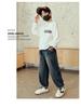 Spring Boys' Retro Casual Jeans - Trendy and Simple Children's Clothing