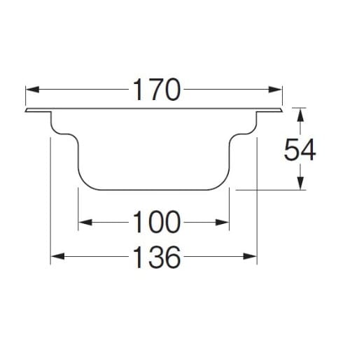 Sanei Sink Parts, Garbage Strainer, Drain Diameter 138-150mm, Stainless Steel, PH6211F-3L