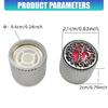 Tree Pattern Potentiometer Control Knob 6mm Shaft Hole Amplifier Knob Metal Electric Guitar Knobs Easy to Install
