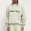 Fear of God Essentials Флисовая толстовка с круглым вырезом FW20 Унисекс Топы Шафранно-зеленый FOG-FW20-302