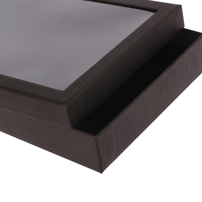 36-Slot Jewelry Ring Display Box Tray Organizer Earrings Trinket For Jewelleries