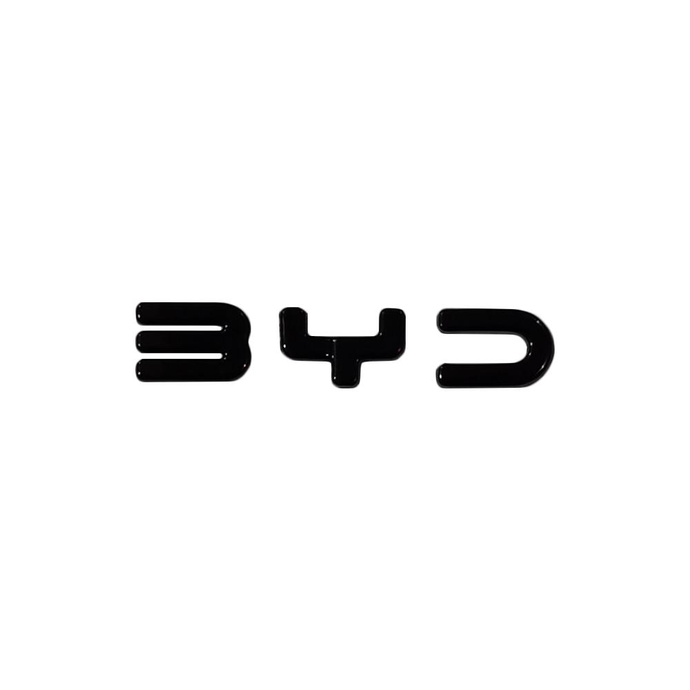 Для BYD Seal 06 07 DMI Автомобиль Передний Задний Руль Эмблема Модификация Черный Воин Стиль Покрытия Автомобильный Значок