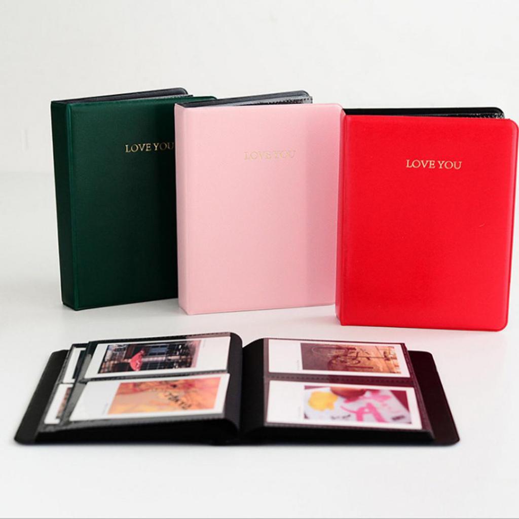 64 Pockets LOVE YOU Photo Album Picture Holder for Polaroid Fujifilm Instax Mini MIT