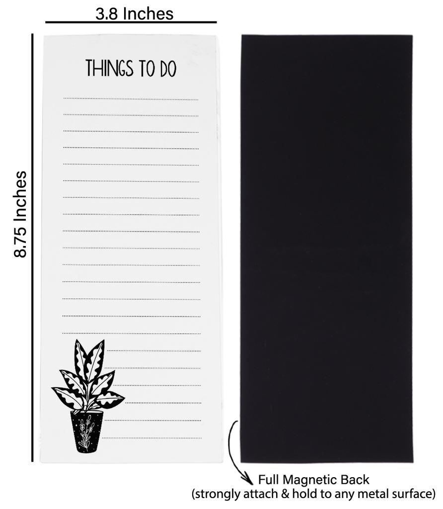 Inkdotpot Упаковка из 3 магнитных блокнотов для записей на холодильник - магнитные блокноты для записей на холодильник-  (50 листов