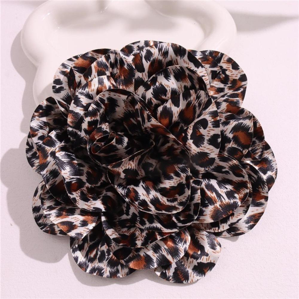 Французский атлас Большие броши-цветы 19 см Аксессуар для одежды Новый Ручной работы Цветок Свадебная вечеринка