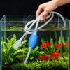 Полуавтоматический пылесос для чистки аквариума, смена воды, гравийный аквариум, простой пылесос для аквариума, сифонный насос, очиститель