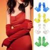 1 Pair Smooth Satin Long Gloves Silky Material Fancy Dress Gloves Wedding Dress Photography Accessories