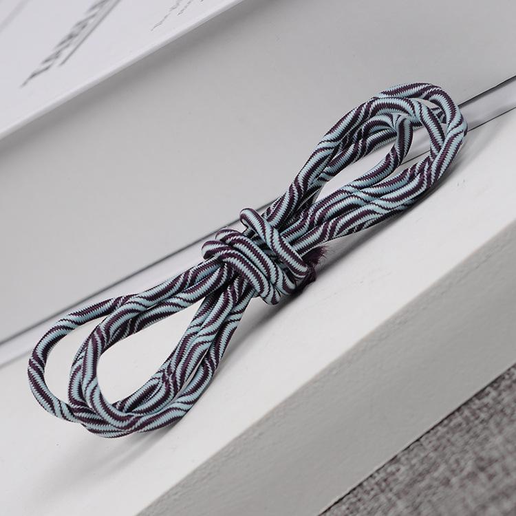 3 мм 5 ярдов Эластичная веревка Цветная круглая резинка Для одежды Шнурок для обуви Рюкзак Эластичные витые шнуры Швейные аксессуары для одежды