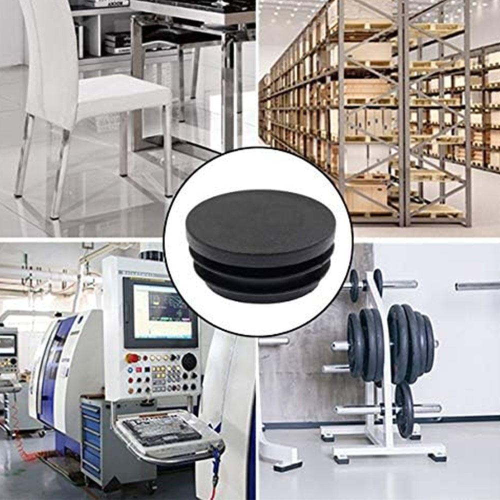 10 шт. 45 мм Заглушка 1 3/4 дюйма Труба Заглушка Нескользящая Круглая Пластиковая Заглушка Труба