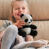 Panda Bear Stuffed Animal Panda Doll Soft Realistic Doll for Emotional Comfort Stress Hug Support Student Psychology Classroom