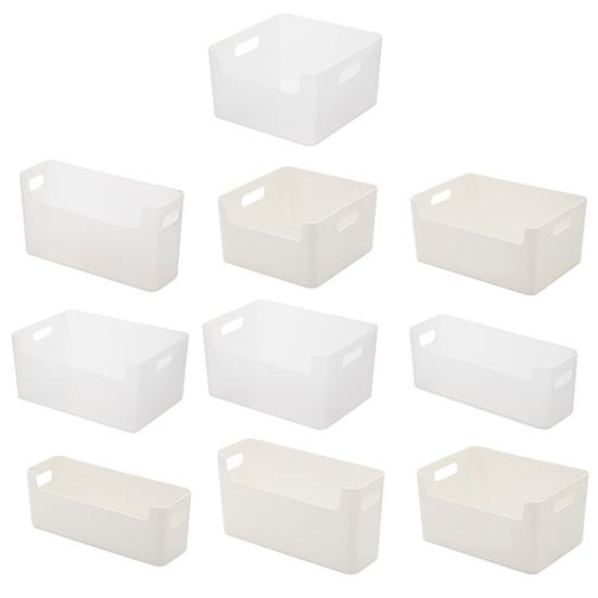 Ящик для хранения, универсальный кухонный органайзер, компактный контейнер для хранения косметических канцелярских принадлежностей, контейнер для дома