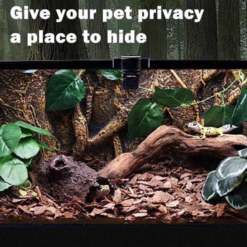 Life Like Basking Platform For Reptiles Tanks Decoration Nonslip Easy Maintenance Design Climbing Toy for Terrariums