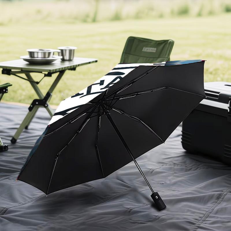 1PC Argentina Football club Printed Umbrella Folding umbrella, automatic umbrella 8-Frame for Travel, camping Fan gifts Christmas Gifts