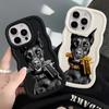 Чехол для iPhone 8 12 15 Plus 16 Pro Max 14 11 XR 13 17 Air Мягкий чехол для телефона Модный Доберман