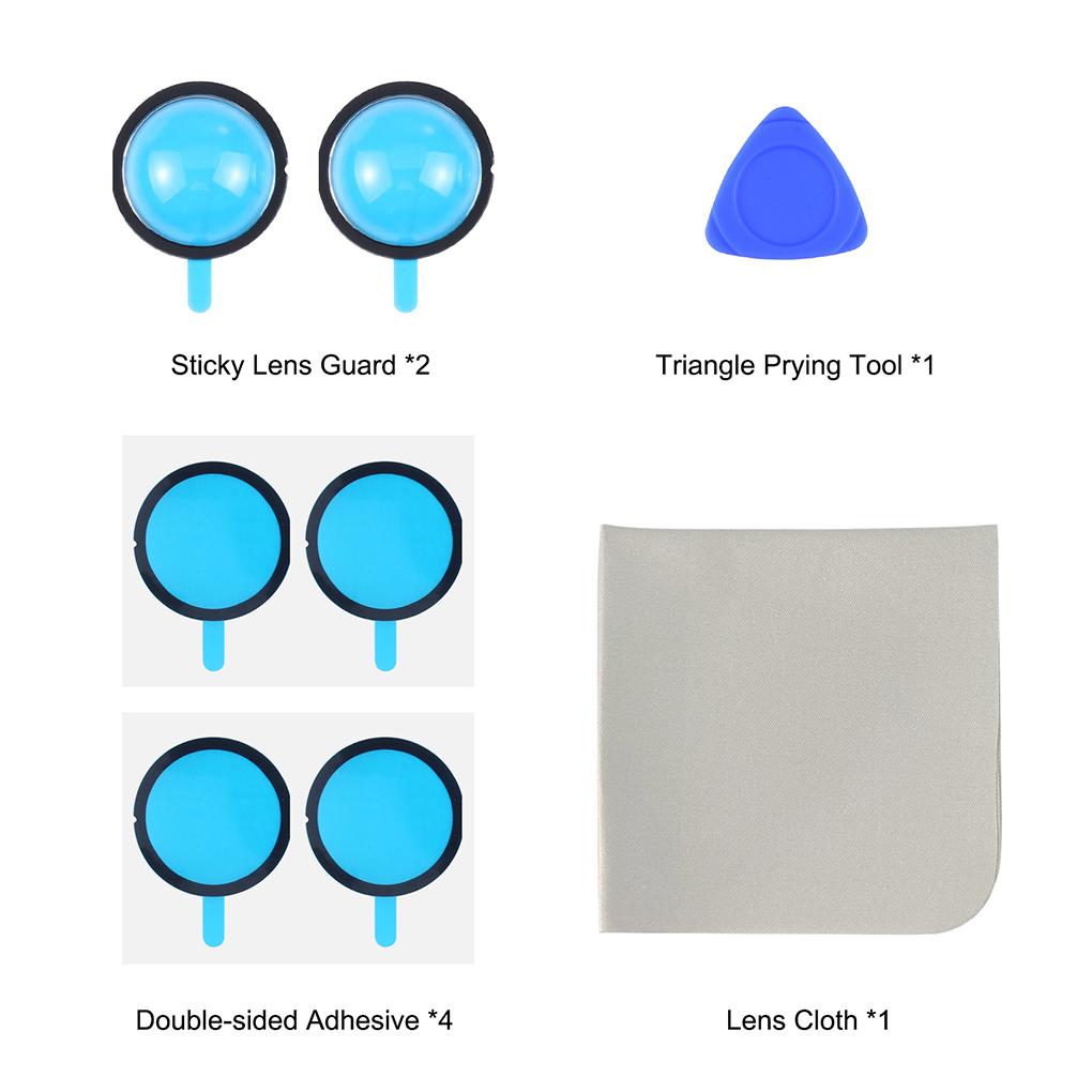 Для Insta360 X3 Sticky Lens Guards Dual-Lens 360 Mod Для Insta 360 X3 для onex3 Protector Accessories