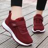 Walking Shoes Shoes for The Elderly Velcro Casual Shoes Breathable Shoes Versatile Single Shoes