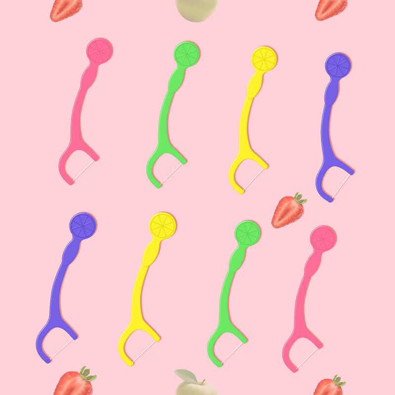 Fawnmum Children's Smooth Dental Floss Sticks