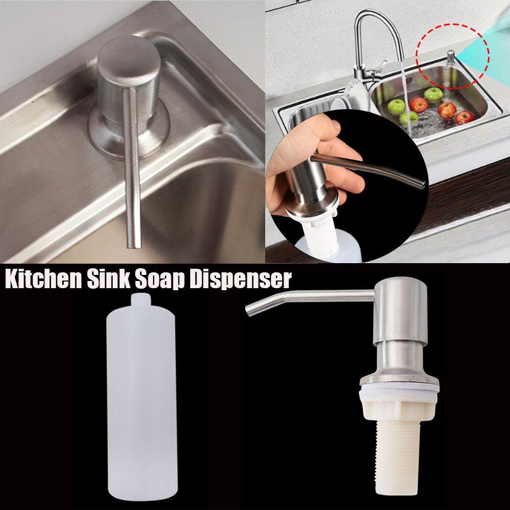 Liquid Hand Wash Kitchen Supplies Lotion Storage Bottle Sink Soap Dispenser Bathroom Accessories