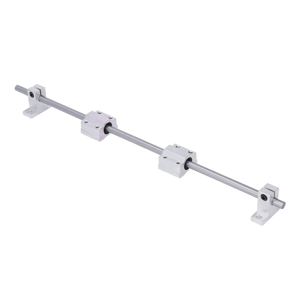 Набор винтов 8 мм 500 мм Горизонтальные оптические оси 2 рельса Вал опорный подшипник блок муфта T8