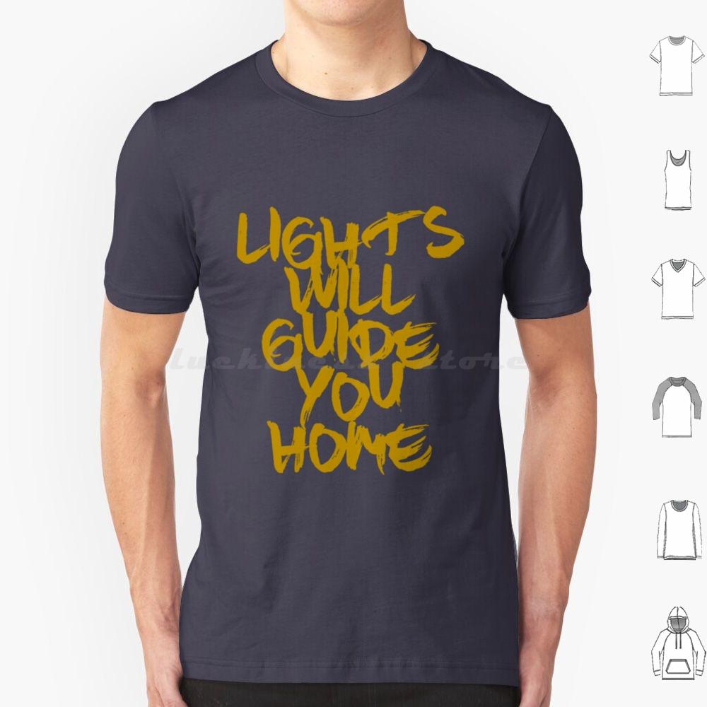 Lights Will Guide You Home T Shirt Big Size 100 Cotton Chris Music Music Of The Spheres Band Song