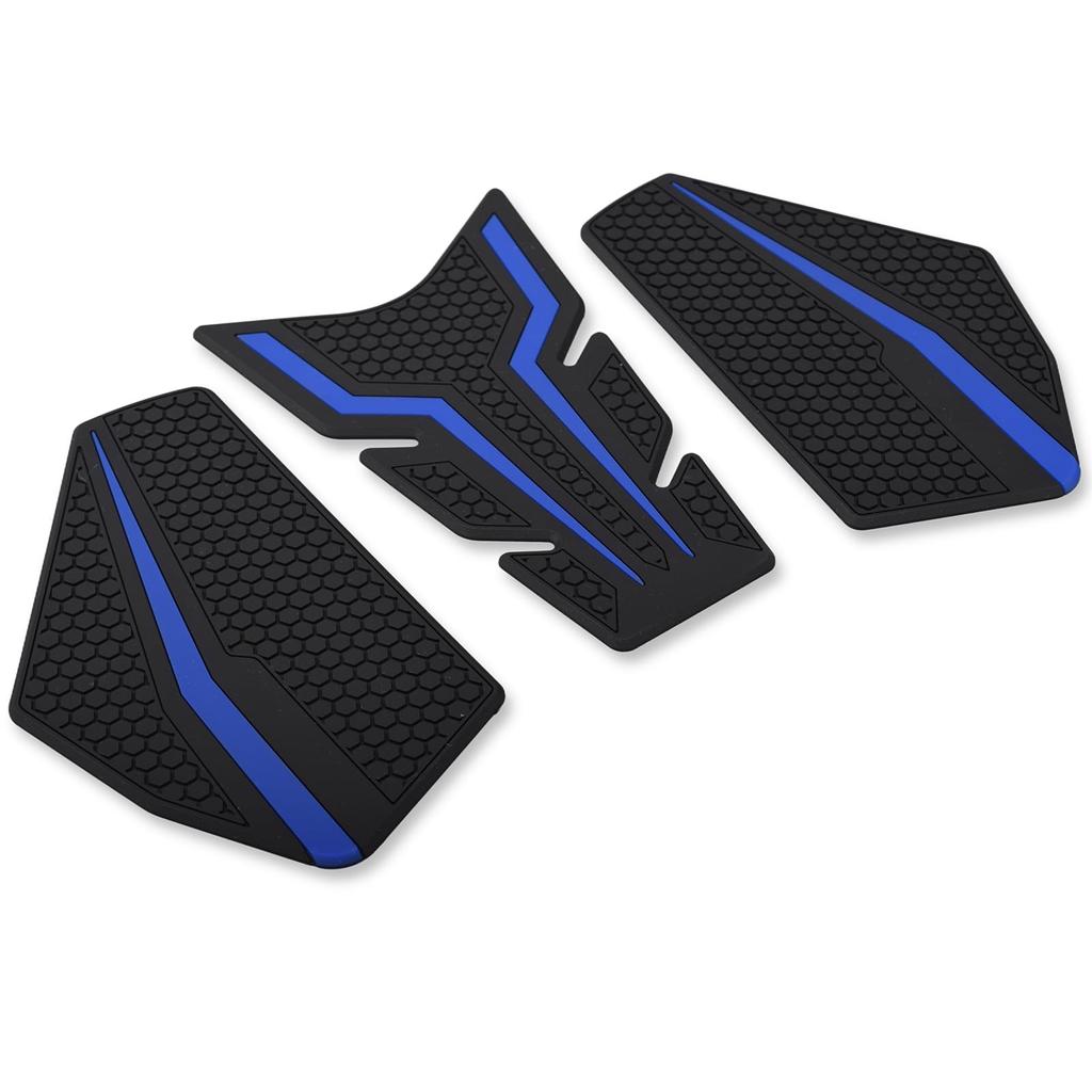 BYEMTTY Traction Pad Tank Kit for Yamaha MT-25/MT-03 (2020-2025) Tank Pad (Blue)