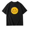 Smile Face Cotton Graphic T Shirts  Tops  Korean  Women Clothes  Y2k Top  T Shirt Women Harajuku Tee
