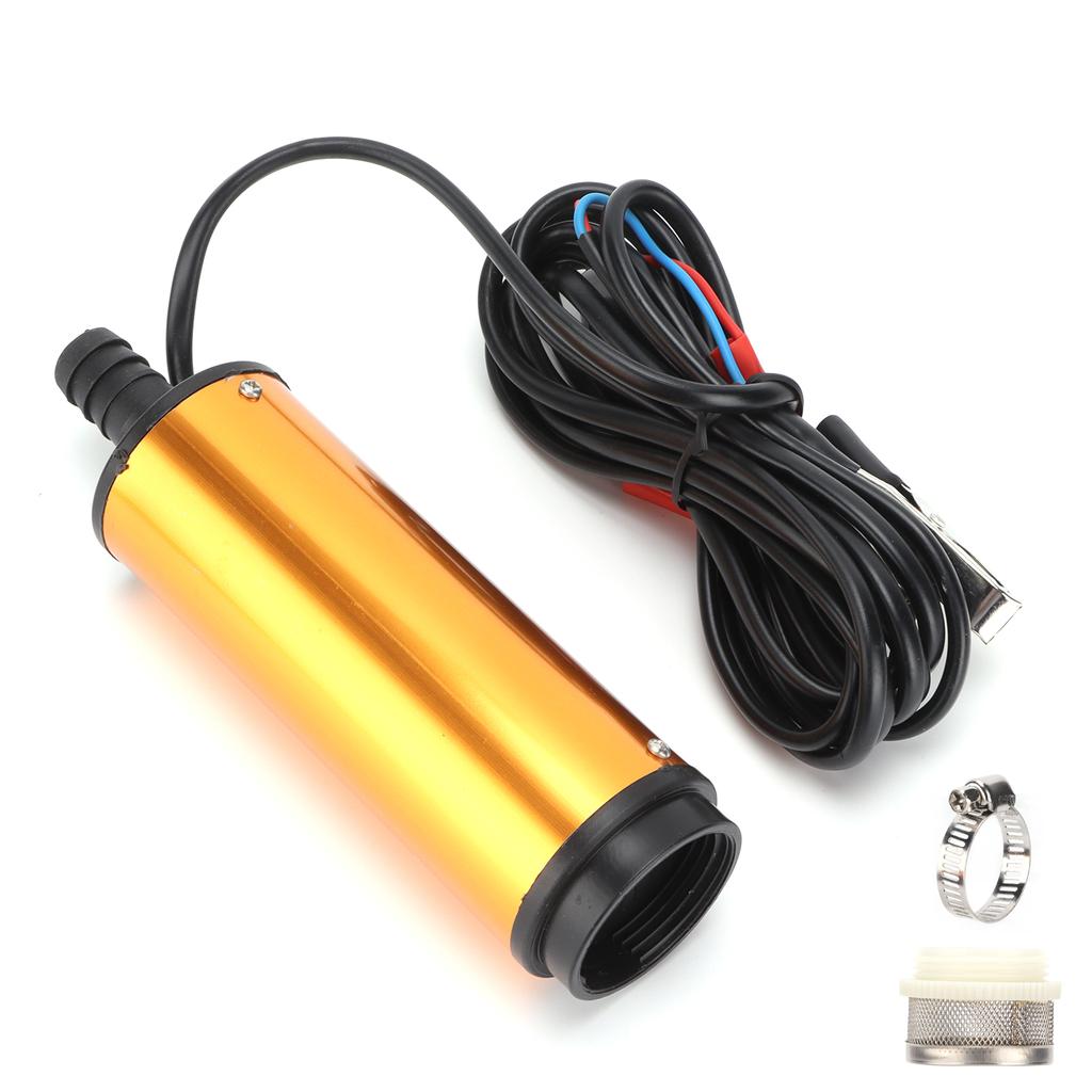 DC 24V топливный насос для перекачки топлива электрический портативный мини алюминиевый сплав корпус для перекачки дизельного топлива вода