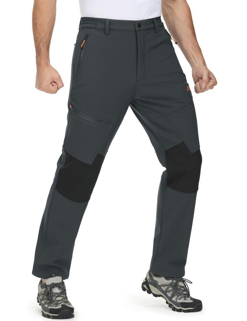 Флис для альпинизма с начесом Cold Work Large For Gray XL [MAGCOMSEN] Брюки, Подкладка, Мужские, Осень, Зима, Толстые, Подкладка, Брюки, Ветрозащитный,