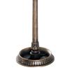 Bird Bath Bird Waterer Planter 3-in-1 dim. diameter 50 x 113H cm Polypropylene Antique Bronze