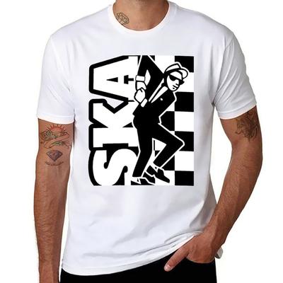 SKA Футболка мужская футболки хлопковая футболка для мужчины футболка мужская однотонная футболка
