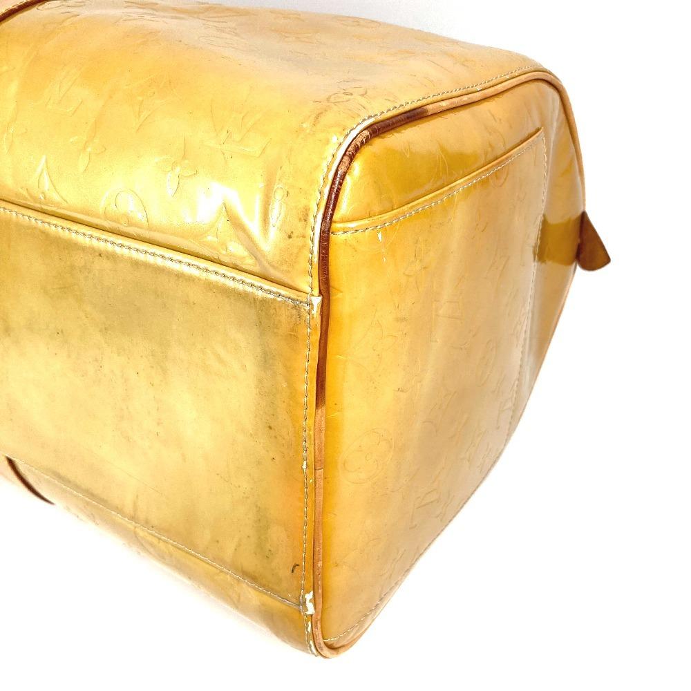 Louis Vuitton M91000 MonogramVernis Сумки Mercer Дорожная сумка Сумка-дафл Бежевый
