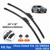 2PCS 4PCS Wiper Blades for Chery Exeed TXL VX OMODA 2020-2023 Front Double Rubber Strip Wiper Blade Windshield Brushes Windscreen Window Accessories