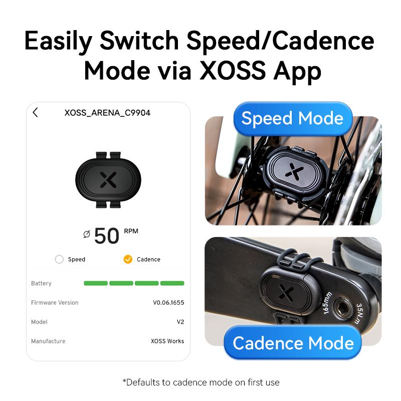 XOSS ARENA Датчик скорости и каденса Велокомпьютер Спидометр ANT+ Bluetooth Шоссейный велосипед MTB для iGPSPORT Bryton Cycplus