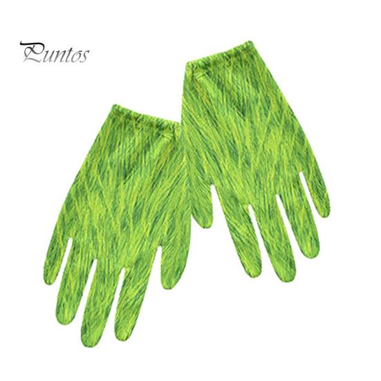 1 комплект детский комбинезон на Хэллоуин зеленый пушистый зверь косплей костюм включает в себя маска перчатки шарф набор фото реквизит одежда для выступлений