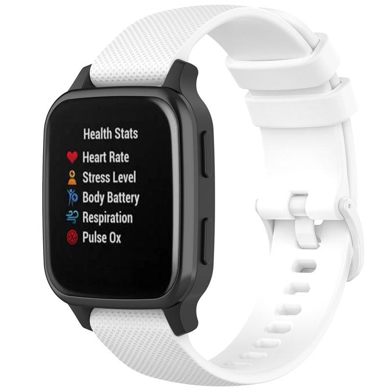 20mm Silicone Watchband For Garmin Venu SQ Smart Watch Bracelet Forerunner 245 645 Music 55 Wristband Strap Replacement Belt