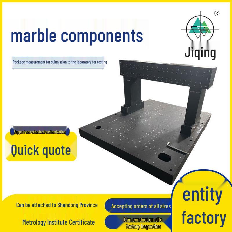 Гранитная станина и поперечная балка Jiqing Precision для механических компонентов