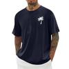 Men's Hawaii Printed T-Shirt Men's Loose Casual Short Sleeve Top