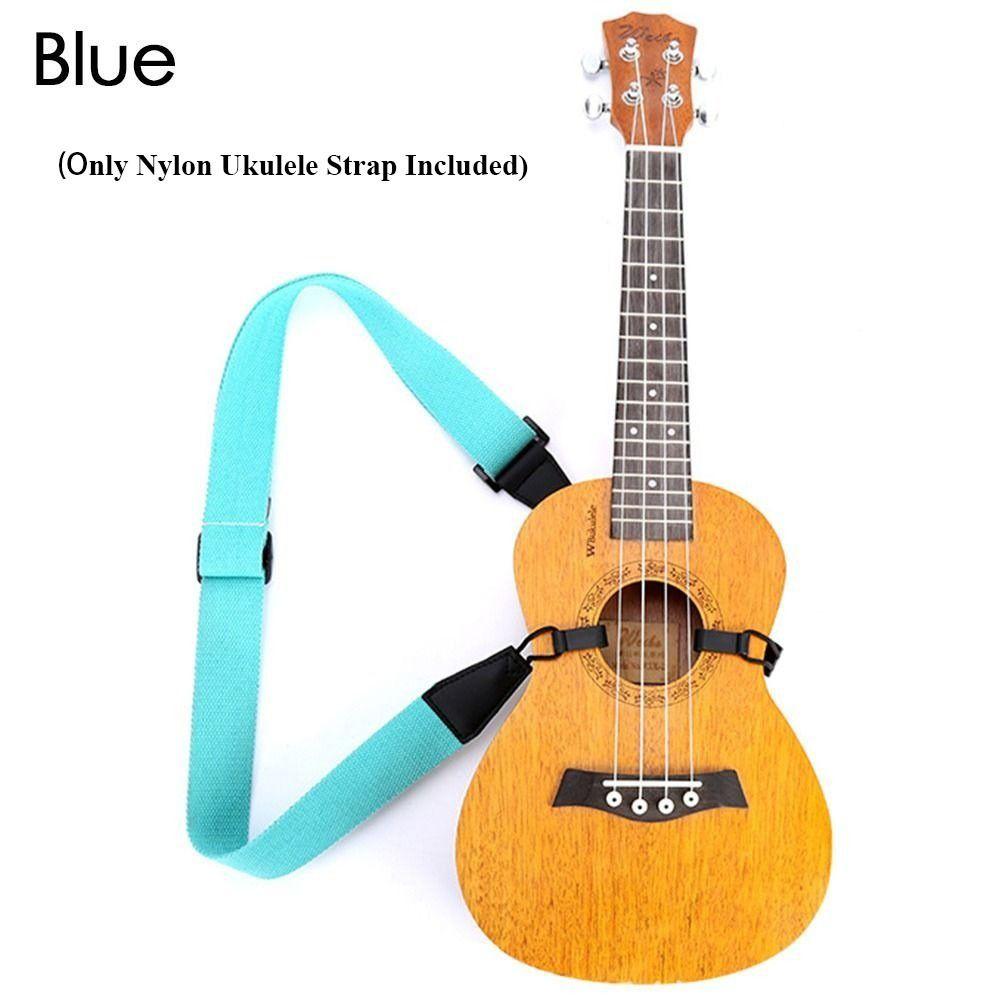 Нейлоновый ремень с крючком, регулируемый ремень, ремни для музыкальных инструментов, ремешок для укулеле, гитарные аксессуары