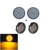 Bullet Turn Signal Indicator Light Lamp 1156 1157 LED Inserts Light for Motorcycle Harley Touring Sportster Glide Dyna FLSTF CVO