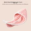 Baoshi Hair Drying Cap for Adults, Quick-Drying Thickened Strongly Absorbent Hair Towel, Head Wrap, Hair Drying Towel