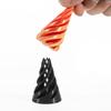 2 шт. Проходная скульптура, 3D-печатная спиральная конусная игрушка, декоративная спиральная винтовая игрушка на Хэллоуин