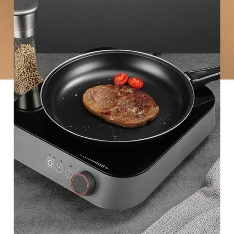 Small Non-stick Pan Egg Pancake Flat Base Non-stick Frying Pan Steak Small Oil Frying Skillet Household Kitchen Cookware