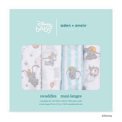 И Anay Swaddle Swaddle ESWC40007DIJB дамбо новые высоты 112x112 см [Aiden Essentials] (х 4)