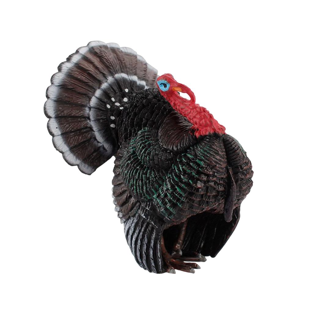 Simulated Animal Turkey Model, Children's Desktop Decoration.