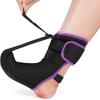 Soft Padding Foot Drop Brace Sock Ergonomic Design Arch Support Stretching Band  Nighttime Use