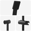 Shower System Set Black 70 cm Stainless Steel