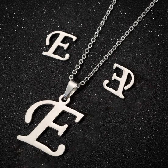 Полезные ожерелья из 26 букв, яркие цвета, гальваническая нержавеющая сталь, привлекательная