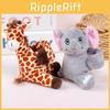 Elephant Unicorn Animal Plush Toy Wrist Puppet Handheld Doll For Kids And Girls Gift